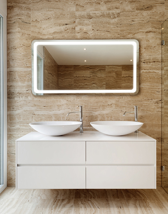 lustro łazienkowe, design, nowoczesna łazzienka